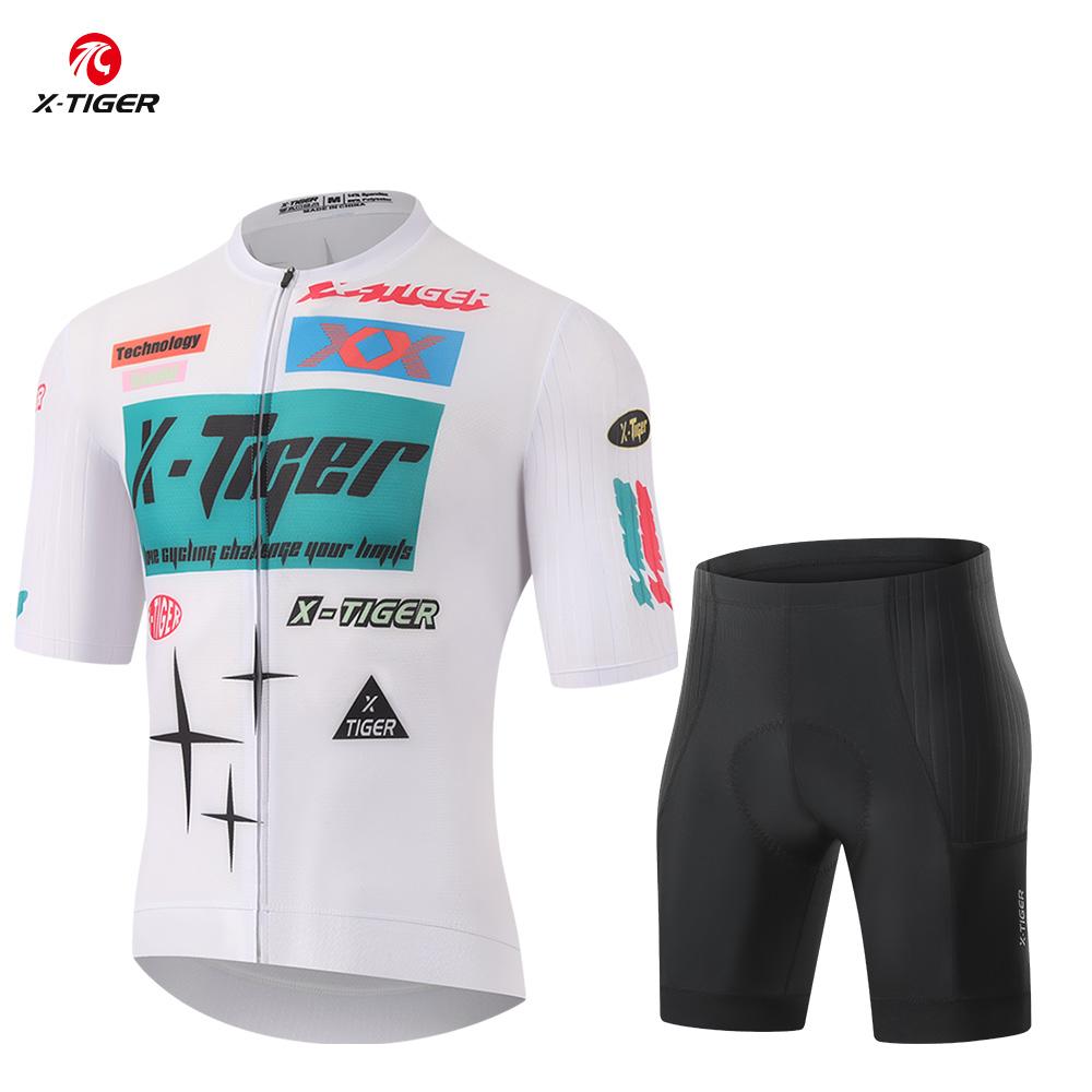 Summer Breathable Cycling Suit Set 2026 Man Summer Breathable Short Sleeve Man Cycling Set Pro Anti Mountain Road Men's Cycling Outfit