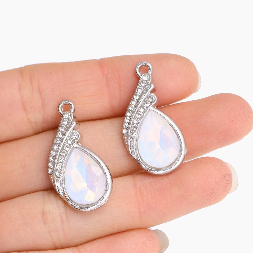 5 Stück Neumond Stern Herz Anhänger Mode Y2K Stil Legierung Anhänger Für DIY Handgefertigte Halskette Armband Und Schmuckherstellung Handwerk