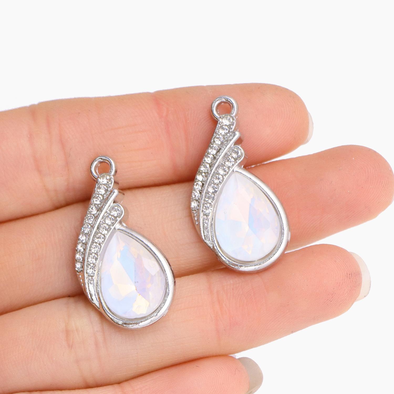 

5 шт. Шармы в виде новой луны, звезды, сердца, модные подвески из сплава в стиле Y2K для DIY, для изготовления ожерелий, браслетов и ювелирных изделий ручной работы