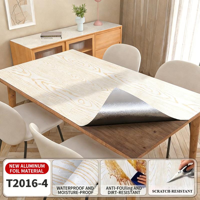 Samolepicí tapeta se vzhledem dřeva, odlepovací a nalepovací, odnímatelná, vodotěsná samolepka na zeď pro renovaci skříně, stolu, pracovní plochy, dekorace pozadí