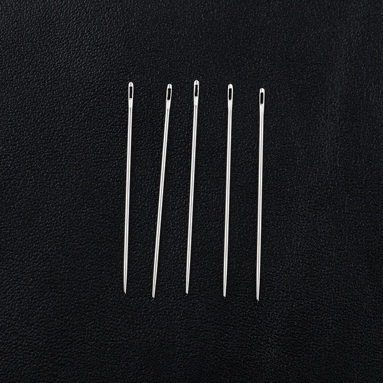JohnJames Leather Round Head Hand Sewing Needles - Pack of 25 for Leather Stitching
