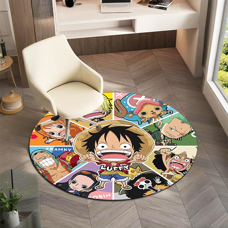 Cute Monkey D. Luffy from the Japanese manga ONE PIECE carpet is soft, home, bedroom, door mat decoration, and non slip carpet E5