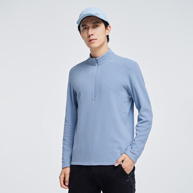 Tuoluozhe Men's Half-Zip Fleece Base Layer XRY413004LL