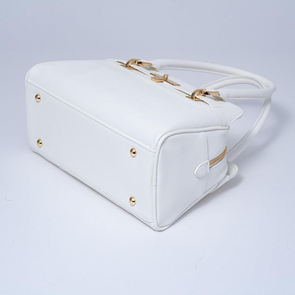 Pinky und Diane Hand [Funkelnd] Gürtelschnalle, Schön, Feminin, PDLHGBH2, Weiß