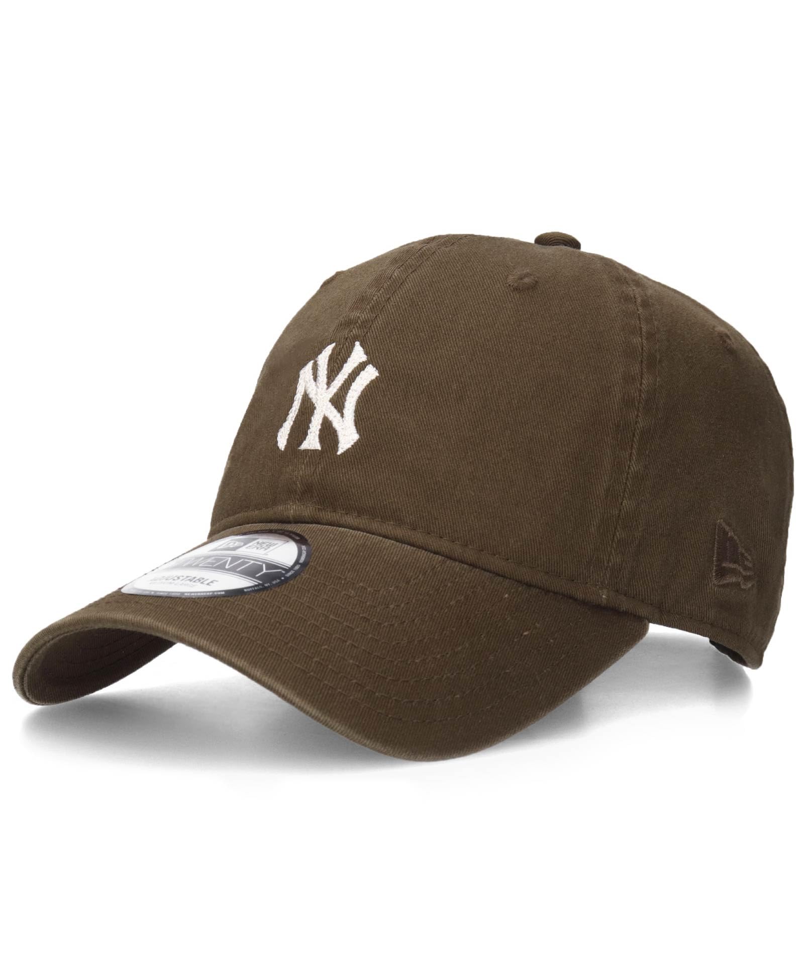 

New Era 9twenty [HATHOMES Exclusive] Men s and Women s MLB Major League Baseball 920 Coopers Cap, Yankees Walnut, ML