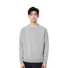 Uniqlo Solid Color Raglan Crew Neck Pullover Knit Sweater Unisex Sweater Gray 450541-03