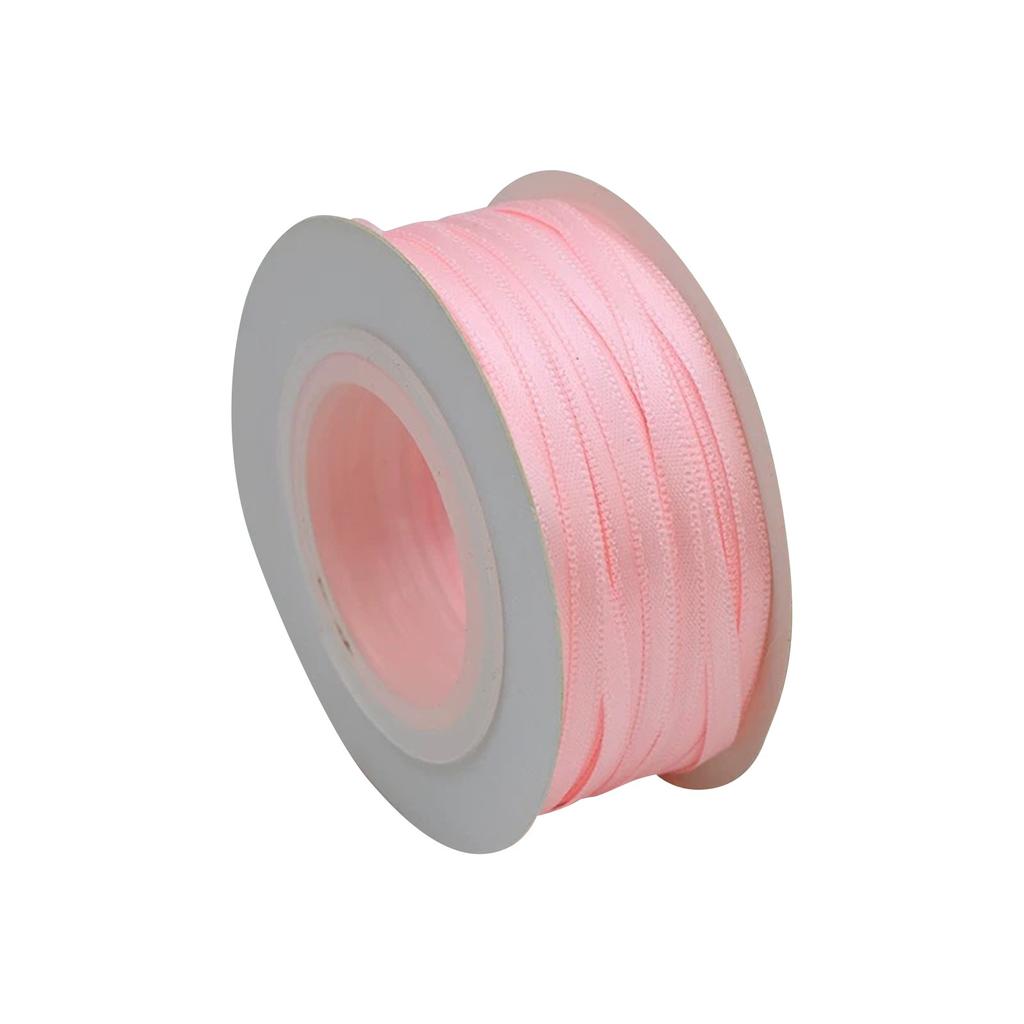 0.3cm Encrypted Double-sided Polyester Silk Ribbon Webbing Handmade Hair Accessories Headdress Bow Gift Box Packaging Ribbon