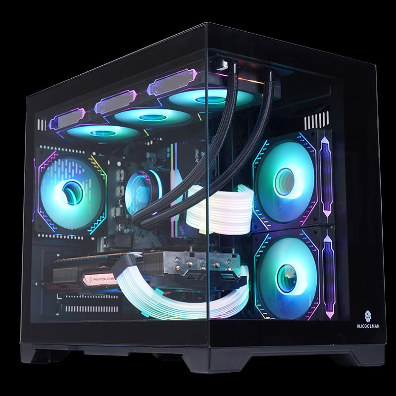 Wanjia Panorama Tempered Glass PC Gaming Case