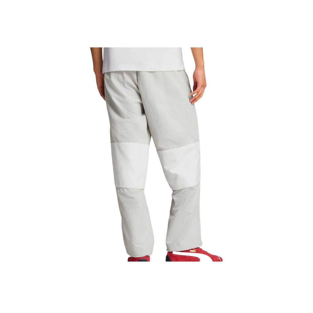 Puma Comfortable Breathable Lightweight Straight Leg Casual Pants Unisex Bottoms Light-Gray 631851-61