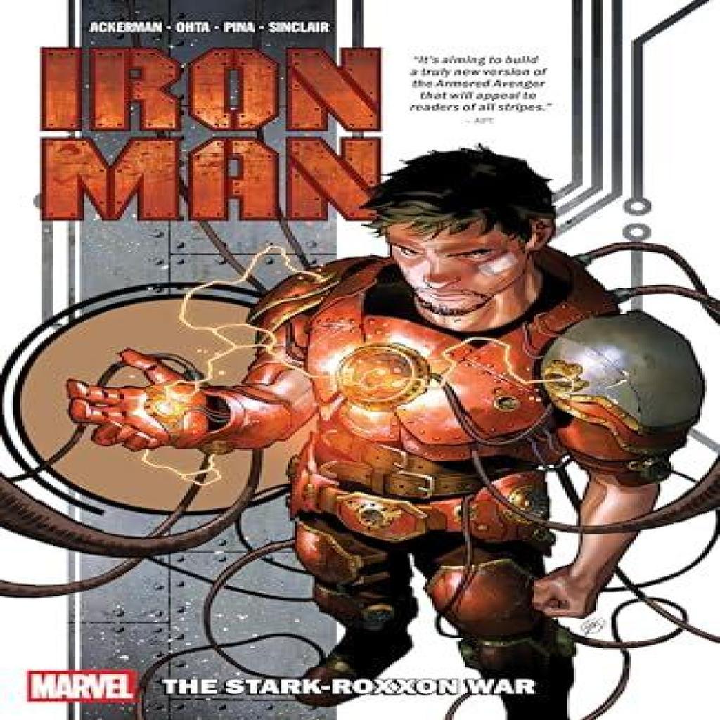 Iron Man Vol. 1 The StarkRoxxon War by Spencer Ackerman Paperback Book 9781302958817