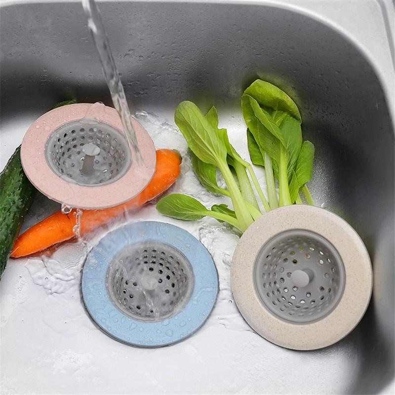 Silica Sink Strainer Sieve Filler Mesh Bath Drainer Stopper Gootsteen Zeef Kitchen Gadgets