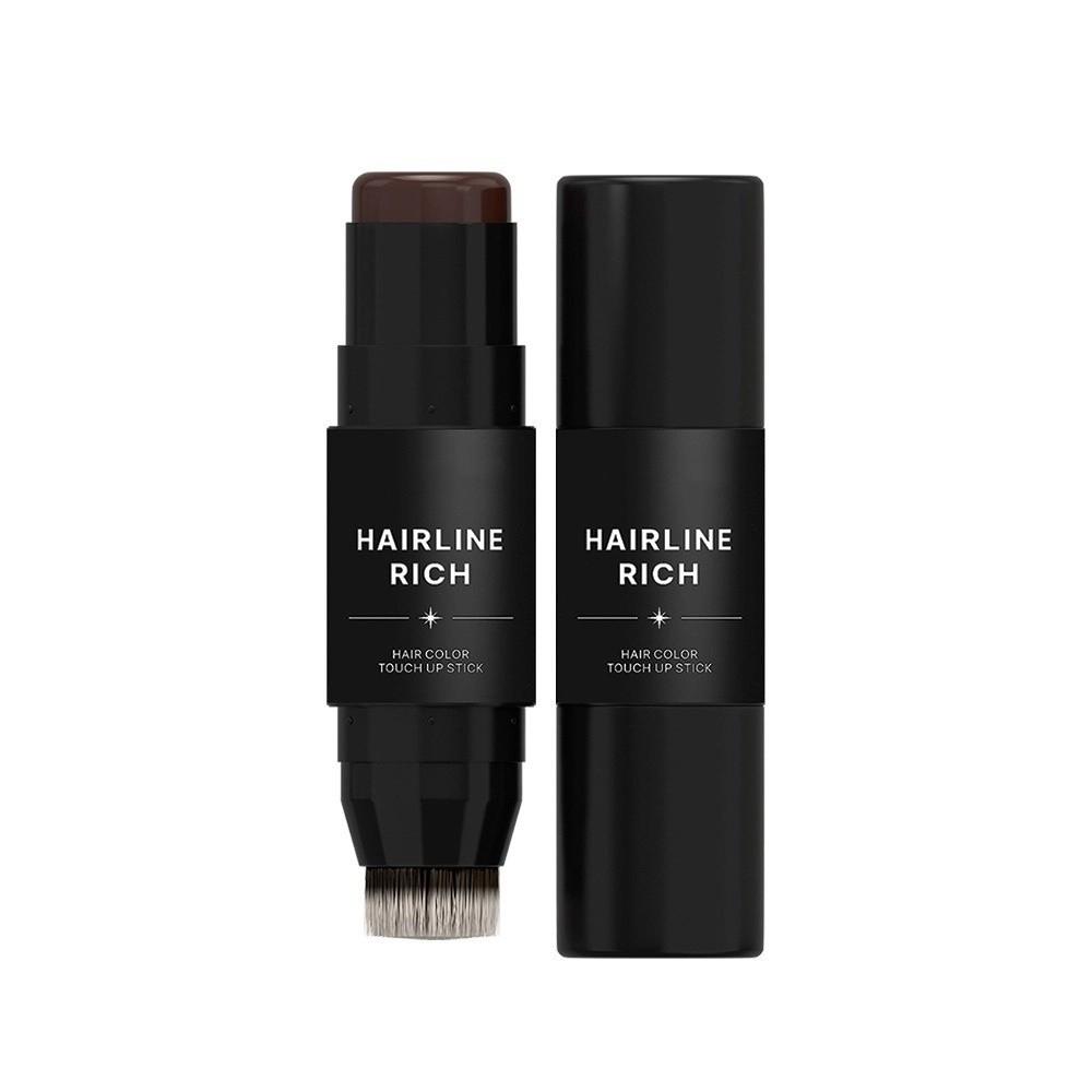 2 In 1 Hairline Concealer Pen Waterproof Temporary Hair Color Pen  for Coverage Hair Roots