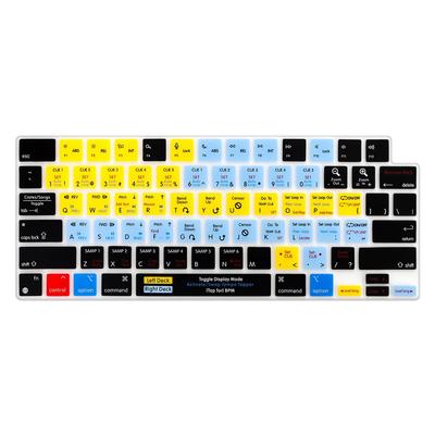 WYGCH Skratka Serata Obal na klávesnicu Skin pre MacBook Air M2 A2681 A2941 M4 A3240 Pro A2442 Pro Silikónový chránič klávesnice 13.6" 15.3"