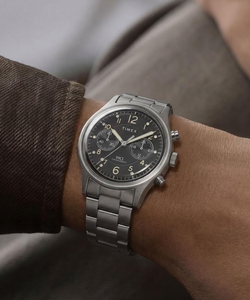 Taimaegseu Mk1 Chronograph Classic Field Watch 40Mm