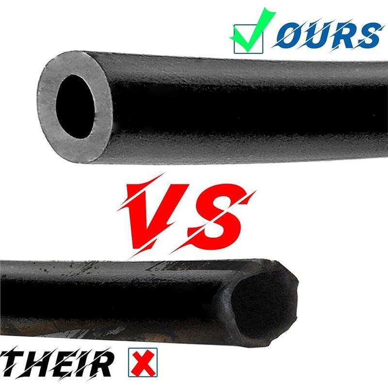 Washer Hose Kit 22Pcs, 4M Hose, 6 Connectors, 2 Fan Nozzles