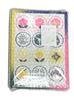 LUSH Bath Bombs A Relaxing Moment in the Four Seasons Gift Box with protective cushioning and includes a paper - - 12-Pack (Pre-packaged bag)