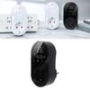LED Digital Temperature Control Socket Programmable Plug in Thermostat Controlled Outlet for AC Floor Hting 16A