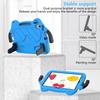 For iPad Air 11 (2025)/(2024) Case EVA+PC Protective Kickstand Tablet Cover Child-Friendly