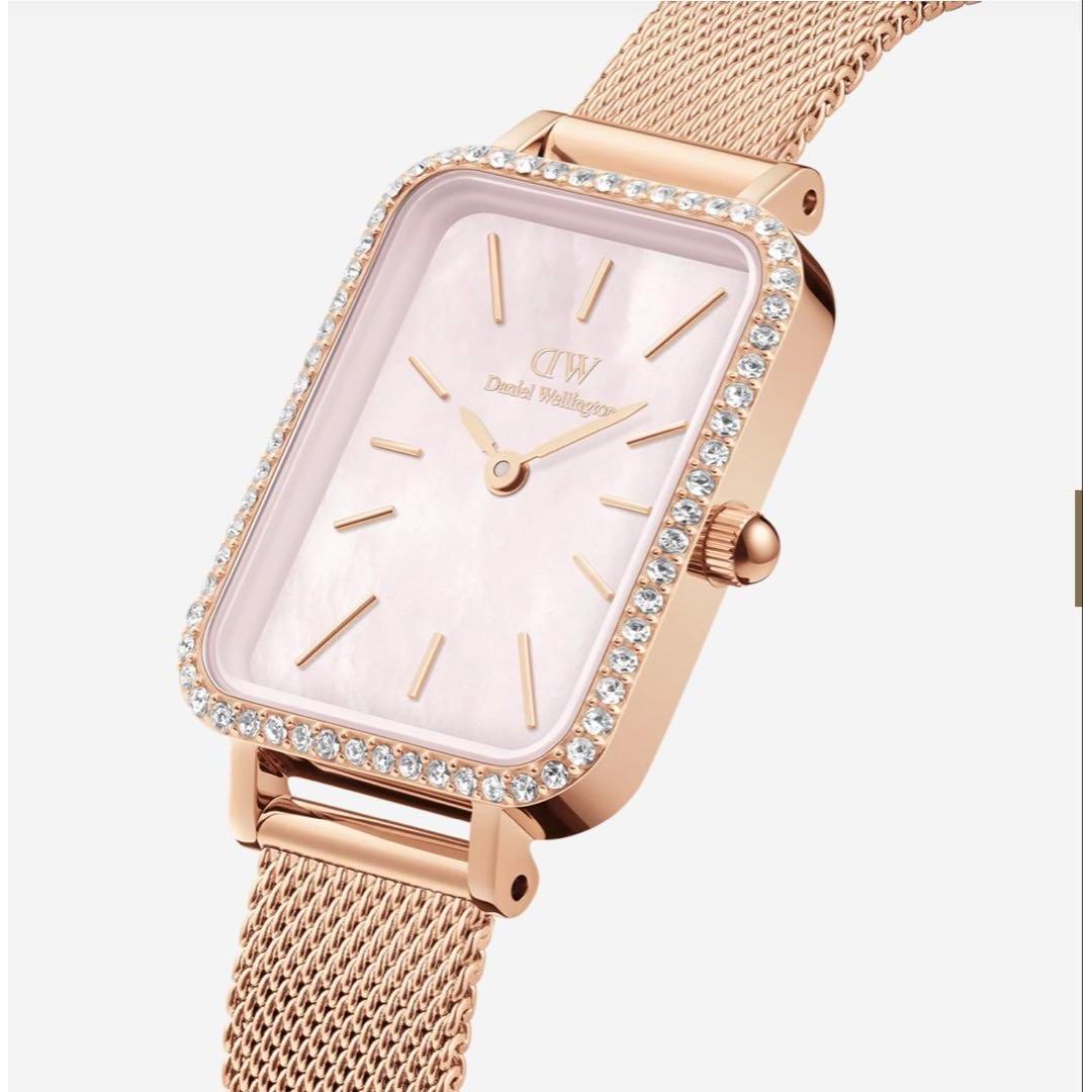 Used Daniel Wellington Quadro Watch Rose Gold