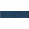 VidaXL Panneaux muraux 12 pcs Bleu 60x15 cm Velours 1,08 m² 343834