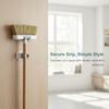 1/2/3Pcs Abs Wall Mounted Mop Storage Rack No Nail Holder Waterproof Household Organizer For Bathroom Kitchen