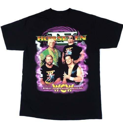 Four Horsemen 1991 T-Shirt Ric Flair Chris Benoit Arn Anderson Steve McMichael Unisex T-Shirt XXL
