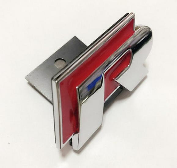 Volkswagen R-logo Car Stickers & Badges for Golf 6, Magotan, New Sagitar, Lavida, CC - Grille Stick-On Type