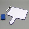 Double-Sided MDF Whiteboard Glossy Surface 21x30cm Foldable Dry Erase Answer Paddle Scoreboard Lapboard