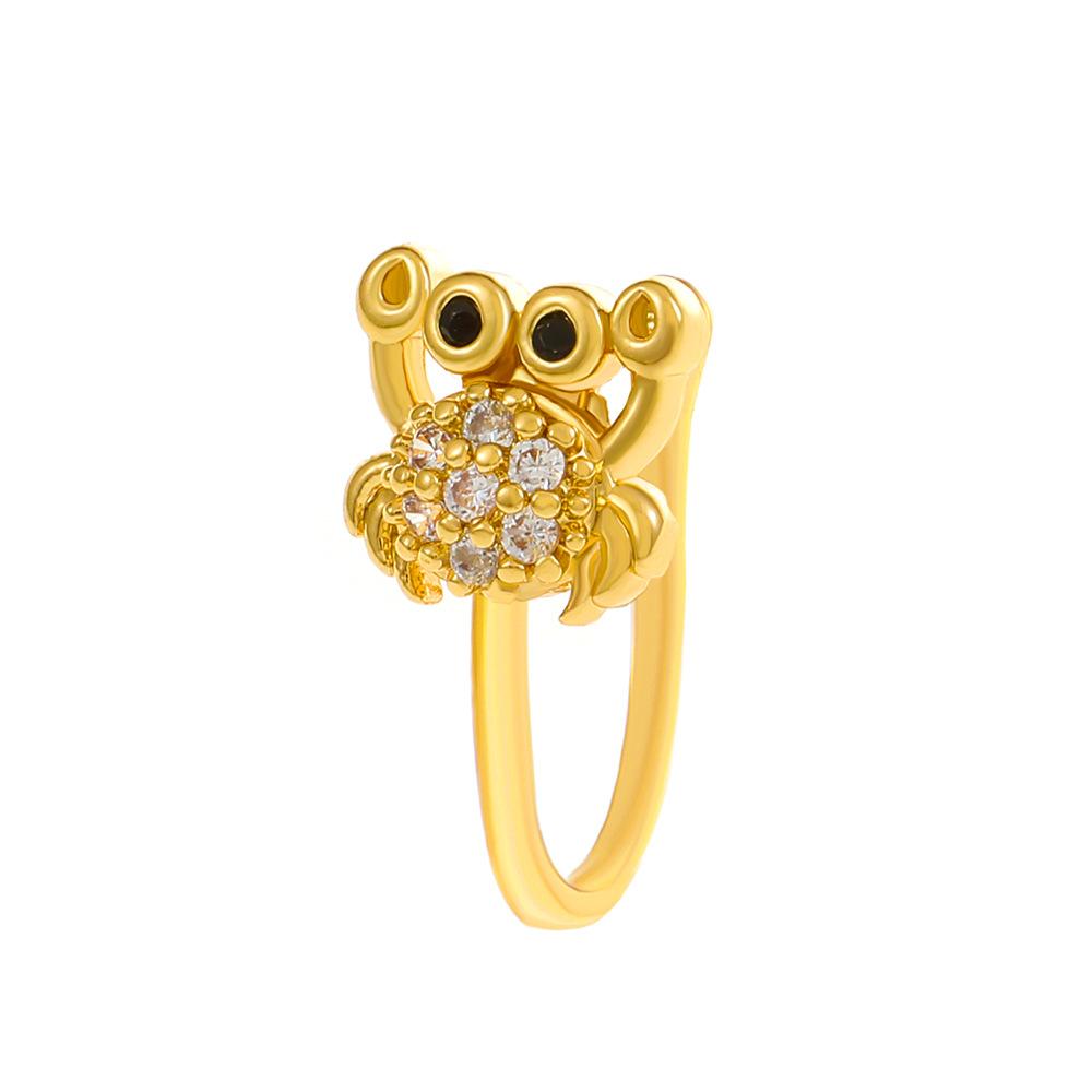 Non Perforated U-Shaped Nose Clip Copper Inlaid Zircon Star Shaped Heart Crown Nose Ring Nose Decoration Puncture Decoration