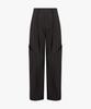 Endeuligseu Heavy Nylon Trimming Pants (Dark Brown)