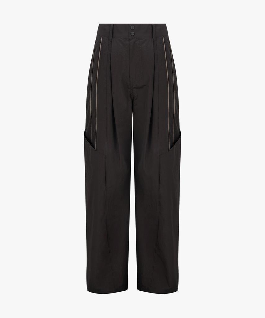 Endeuligseu Heavy Nylon Trimming Pants (Dark Brown)