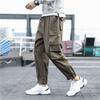 Herren Cargohose mit Seitentaschen Hip Hop Haremshose Lässige Jogginghose für Herren Fashion Streetwear Hose Übergröße 5XL