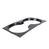Water Cup Holder Panel Cover Trim Black Carbon Fiber Style Waterproofing Replacement for Mazda 3 2020