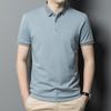 High-End Summer Men's Lapel Polo Shirt Short Sleeve T-shirt Men's Korean Trend T-shirt with Collar Half Sleeve Short Shirt