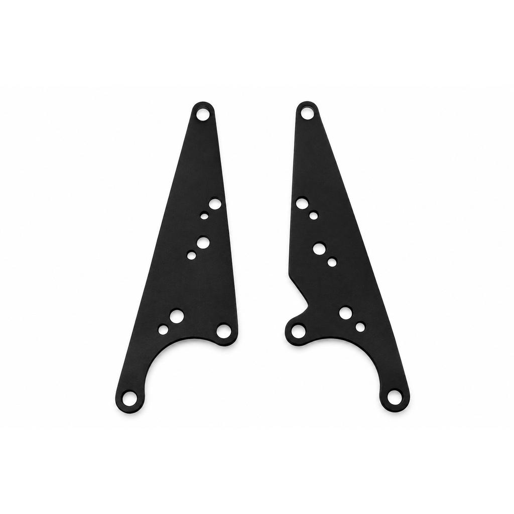 Pillion "Footrest Extender" LH & RH Fit For Royal Enfield Gt & Interceptor 650