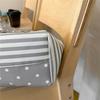 Cute Polka Dot Tote Bag for Women Shoulder Bag with Star Print and Striped Design, Large Capacity Everyday Bag