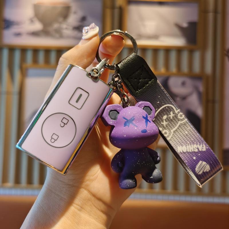 Universal Electric Vehicle Key Protective Cover with Buckle for Xinri/Luyuan/Lima Models