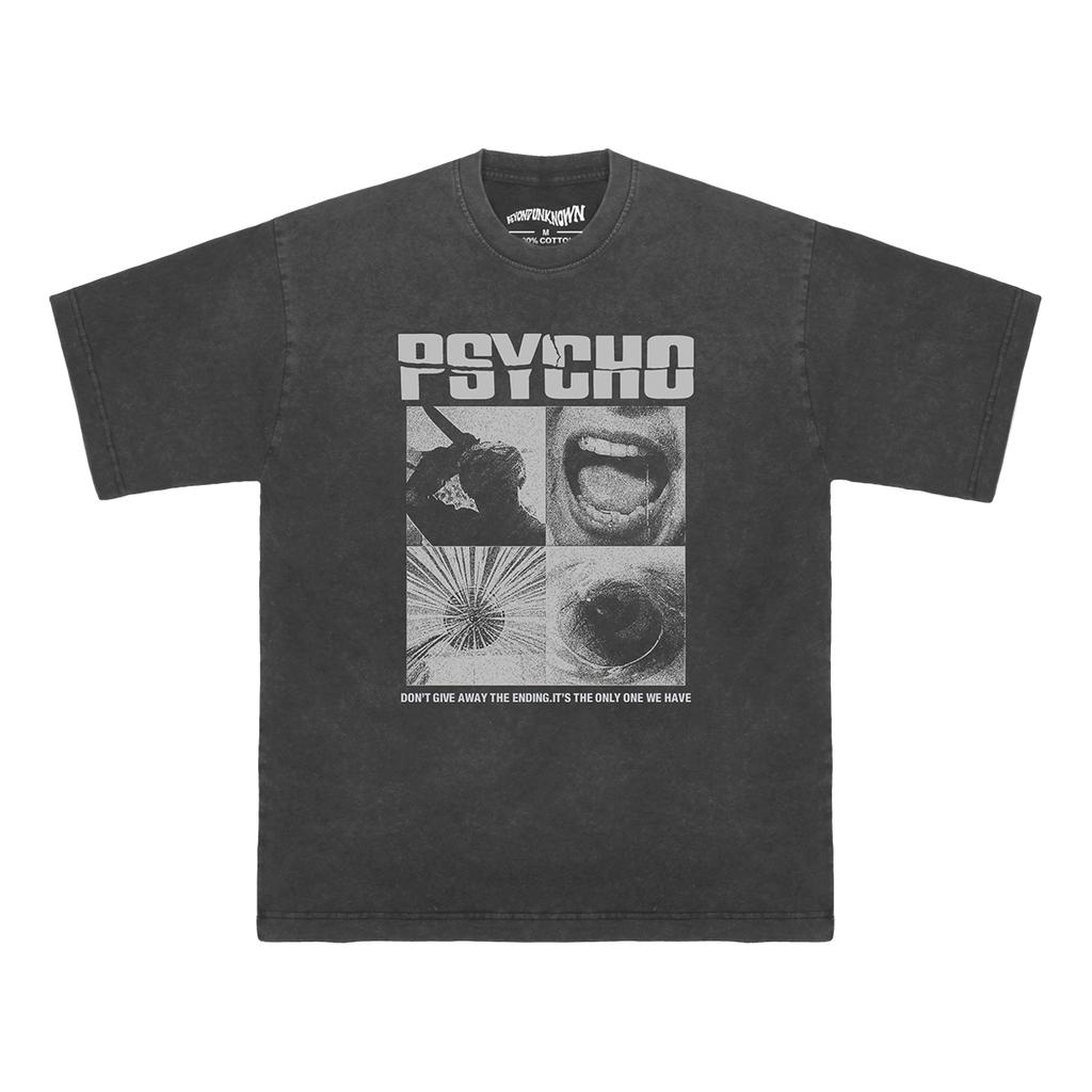 Alfred Hitchcock Psycho TShirt Horror Movie The Birds Rear Window Vertigo Men Summer Cotton Clothing Short Sleeves Shirt