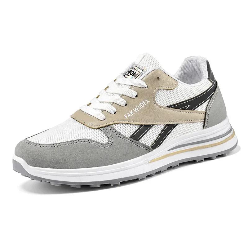 

Unisex Outdoor Casual Sports Summer Sneakers Breathable Men s Shoes Light Mesh Suede Men Classical Running Comfort Jogging 40