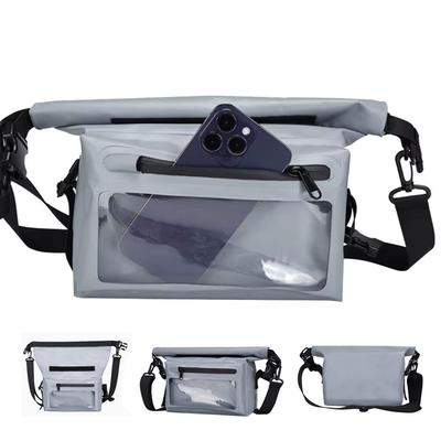 Waterproof Dry Bag For Kayak Swimming Trekking Boating Floating PVC Hiking Bags Mobile Phone Pouch Rafting Storage Shouler Bag