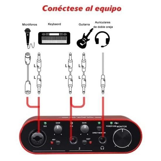 BOMGE Audio Interface B0BR7WYQMZ