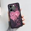 For Infinix Hot 40i Case Hot40i Fashion Marble Black Silicone Soft Phone Case For Infinix Hot 40i 40 i X6528B Back Cover Fundas