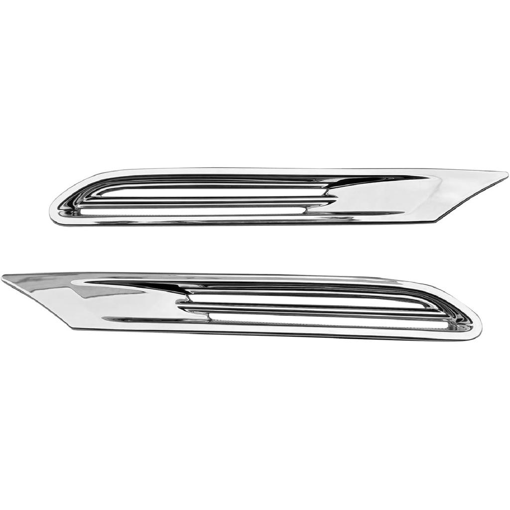 Pour Toyota Grand Highlander 2023-2025 ABS Chrome Cache-antibrouillard avant Garniture 2 pièces Accessoires de voiture