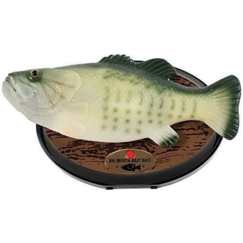 Decorazione Gonfiabile - Billy Bass Big Mouth - Edizione 15° Anniversario - Nero - Animazione Musicale
