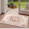 Tappeto Rosa Realistico Floreale Antiscivolo per Cucina Soggiorno Ingresso Camera da Letto Ufficio Tappeto per Pavimento Morbido Decorazione per la Casa Regalo