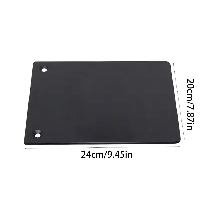Universal Aluminum Keyboard Tray Mouse Platform Clamp On For Workstation With Antislip Surfaces And Wide Space