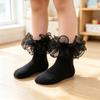 Spitzenverzierte Socken für Mädchen für Tanzaufführungen und zum Verkleiden