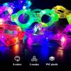 1-50PCS LED Light Up Glasses Neon Glow In Dark Party Favor for Adults Kids Birthday Wedding Festival Costume Accessories
