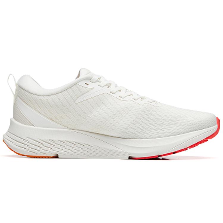 Anta Running Collection Highway 99 Sports Abrasion Resistant Low Top Running Shoes Men's Ivory White 112255599S-2