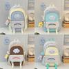 Nylon Letter Backpack For Girls With Reducing Burden And 14in Laptop Storage For Daily Use